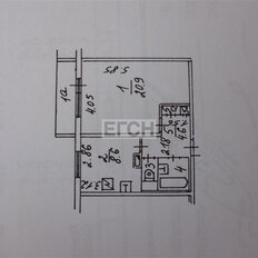 Квартира 39 м², 1-комнатная - изображение 3