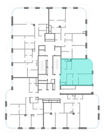 53,1 м², 2-комнатная квартира 44 000 000 ₽ - изображение 186
