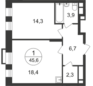 37,5 м², 1-комнатная квартира 9 299 999 ₽ - изображение 110