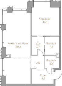 87,3 м², 4-комнатная квартира 39 000 000 ₽ - изображение 142