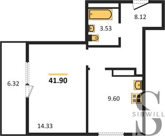 30 м², 1-комнатная квартира 6 450 000 ₽ - изображение 18