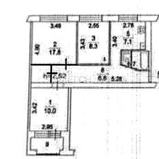 Квартира 53,3 м², 3-комнатная - изображение 4