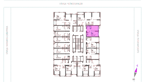 46 м², 1-комнатная квартира 6 990 000 ₽ - изображение 90