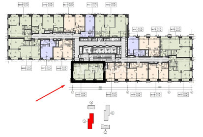 57,6 м², 2-комнатная квартира 22 215 916 ₽ - изображение 2