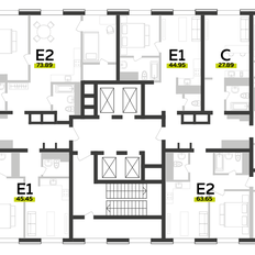 Квартира 45,5 м², 1-комнатная - изображение 3
