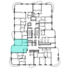 Квартира 67,2 м², 1-комнатная - изображение 3