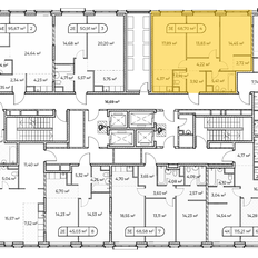 Квартира 68,7 м², 2-комнатная - изображение 3