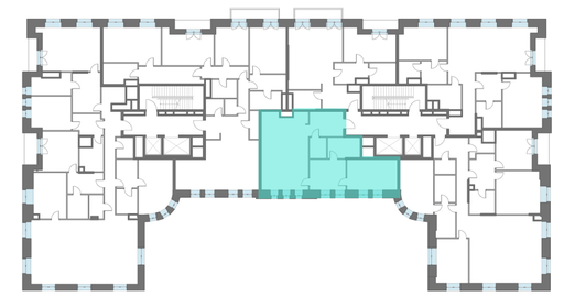 78,7 м², 1-комнатная квартира 160 420 000 ₽ - изображение 59