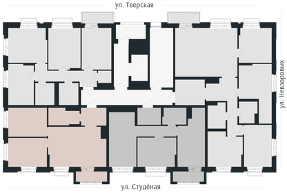 61,1 м², 2-комнатная квартира 14 969 500 ₽ - изображение 36