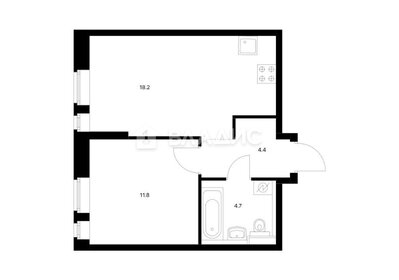 Квартира 39,1 м², 1-комнатная - изображение 2