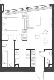 47,5 м², 1-комнатная квартира 47 500 000 ₽ - изображение 66