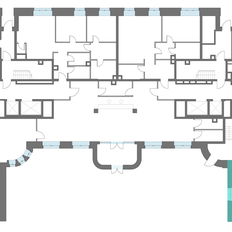 Квартира 123,9 м², 1-комнатная - изображение 3