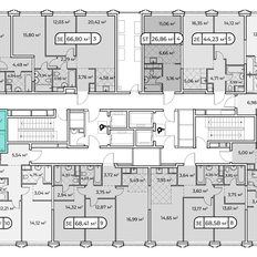 Квартира 44 м², 1-комнатная - изображение 3