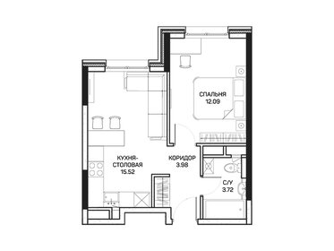 39,2 м², 1-комнатная квартира 10 200 000 ₽ - изображение 91