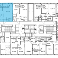 Квартира 95,8 м², 3-комнатная - изображение 3