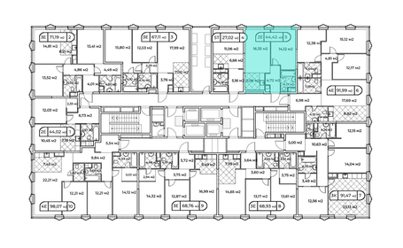 31 м², 1-комнатная квартира 11 300 000 ₽ - изображение 191