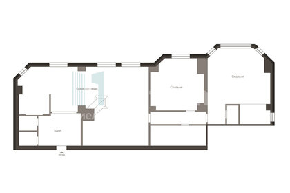Квартира 149,9 м², 3-комнатная - изображение 1