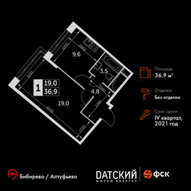 40,6 м², 1-комнатная квартира 9 435 440 ₽ - изображение 11