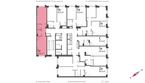 45 м², 2-комнатная квартира 12 000 000 ₽ - изображение 146