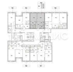 219,4 м², 3-комнатные апартаменты 299 230 560 ₽ - изображение 61