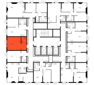 25,3 м², квартира-студия 9 750 000 ₽ - изображение 91
