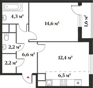 51,3 м², 2-комнатная квартира 13 130 809 ₽ - изображение 67