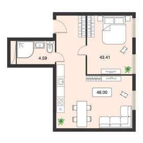87,6 м², 3-комнатная квартира 39 500 000 ₽ - изображение 107