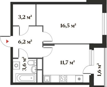 33,7 м², 1-комнатная квартира 9 300 000 ₽ - изображение 125