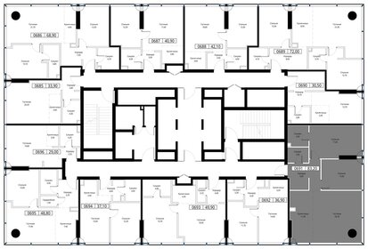 Квартира 83,2 м², 2-комнатная - изображение 3