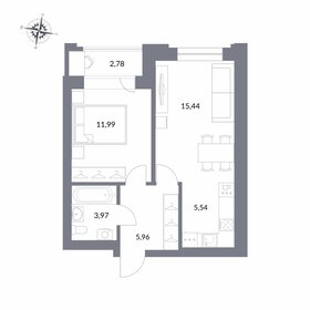 56 м², 3-комнатная квартира 6 590 000 ₽ - изображение 169