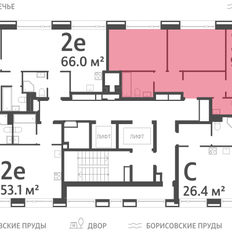 Квартира 92,6 м², 3-комнатная - изображение 2