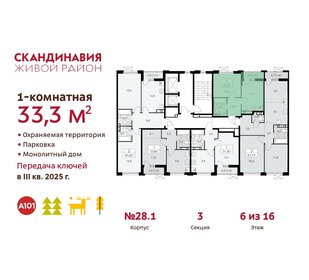 35 м², 1-комнатная квартира 10 200 000 ₽ - изображение 78