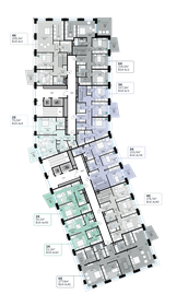 61,3 м², 1-комнатные апартаменты 38 000 000 ₽ - изображение 153