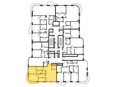 76,5 м², 3-комнатная квартира 37 490 000 ₽ - изображение 180