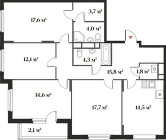 119,2 м², 5-комнатная квартира 25 629 448 ₽ - изображение 46