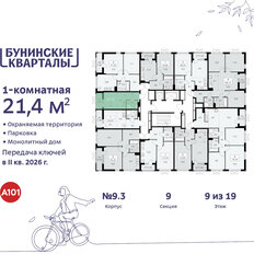 Квартира 21,4 м², студия - изображение 4