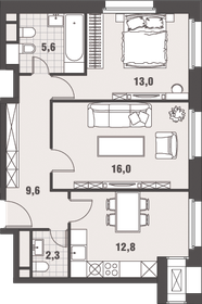 Квартира 59,3 м², 2-комнатная - изображение 2