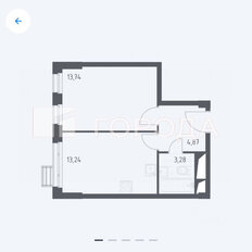 Квартира 35,1 м², 1-комнатные - изображение 3