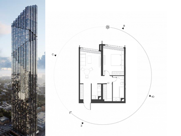 51,2 м², апартаменты-студия 46 000 000 ₽ - изображение 152