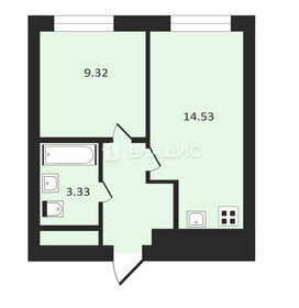 Квартира 31,8 м², 2-комнатная - изображение 2