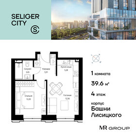 39,4 м², 1-комнатная квартира 13 500 000 ₽ - изображение 141