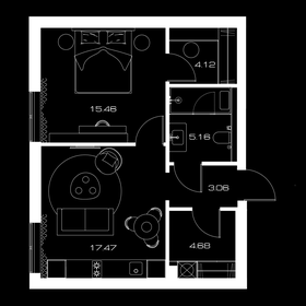 50,5 м², 1-комнатная квартира 40 602 000 ₽ - изображение 24