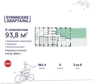 86 м², 3-комнатная квартира 17 399 000 ₽ - изображение 65