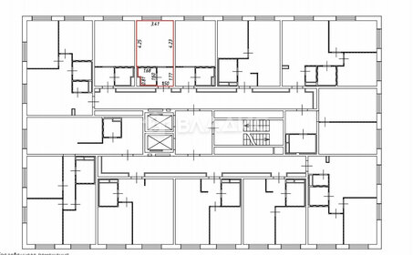 Квартира 19,7 м², студия - изображение 5