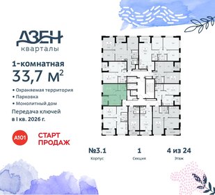 35 м², 1-комнатная квартира 10 200 000 ₽ - изображение 83