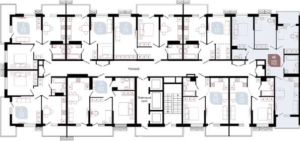 Квартира 81,5 м², 3-комнатная - изображение 2