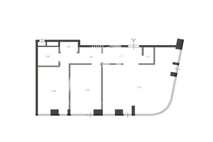 Квартира 81 м², 3-комнатные - изображение 1