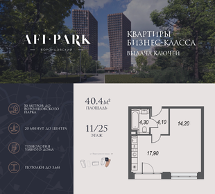 40,7 м², квартира-студия 21 397 660 ₽ - изображение 49