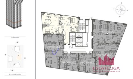 Квартира 112 м², 3-комнатная - изображение 1