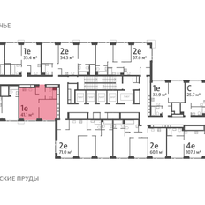 Квартира 41,1 м², 1-комнатная - изображение 2